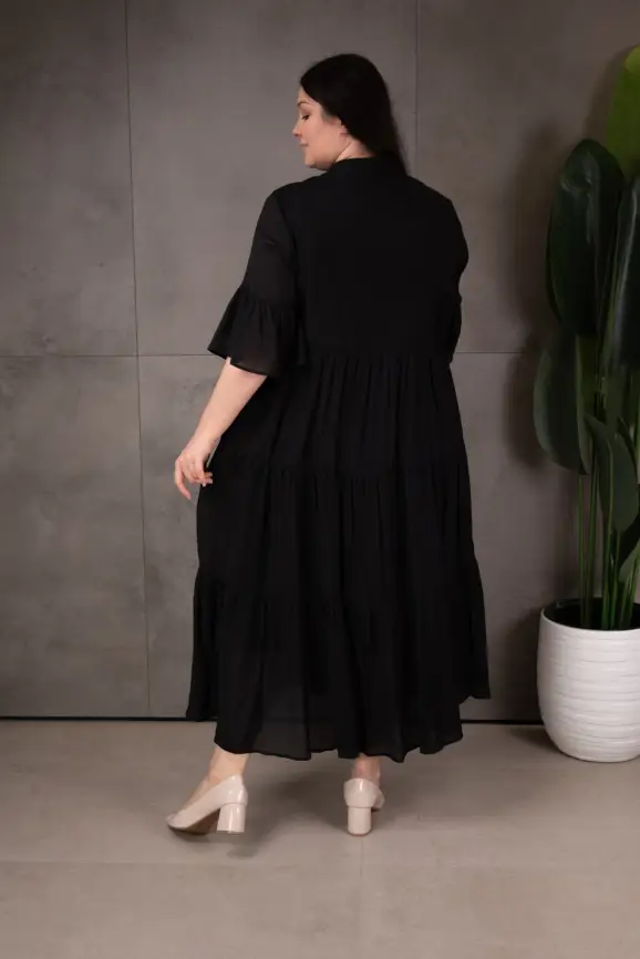 Платье ЭттоПлюс 30254 размер 52-58 фото 17