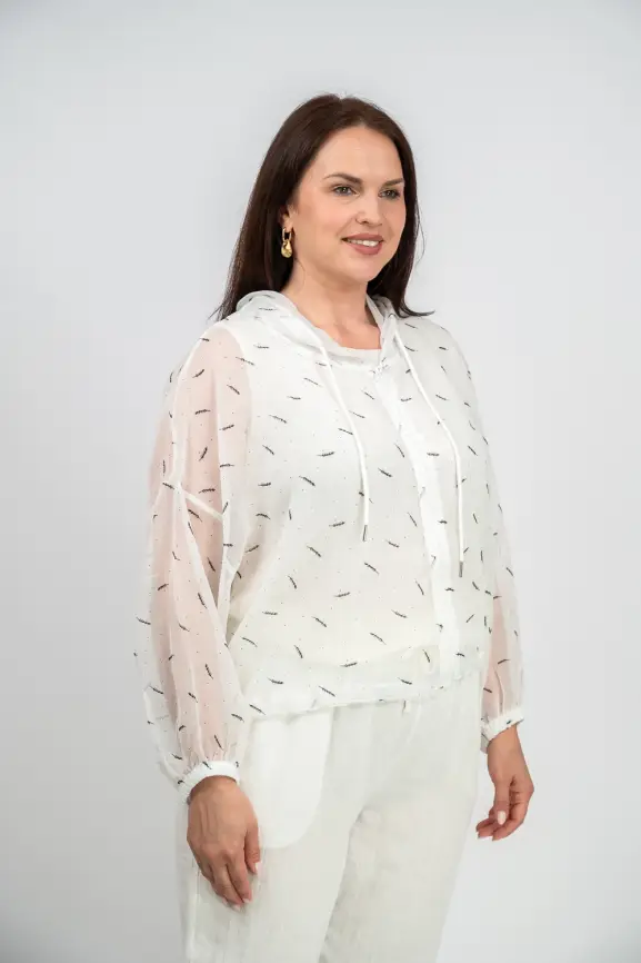 Ветровка-пыльник с принтом 6717 фото 33