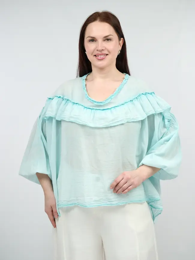 Блуза Италия 5086 Размер 50-58 фото 1