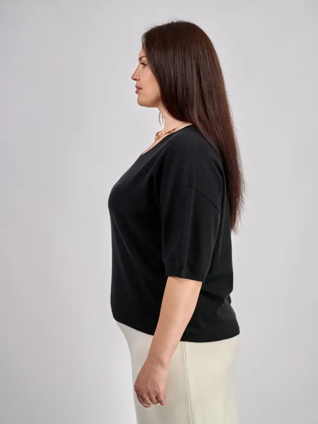 Джемпер 20241 ЭттоПлюс Размер 50-58 фото 7