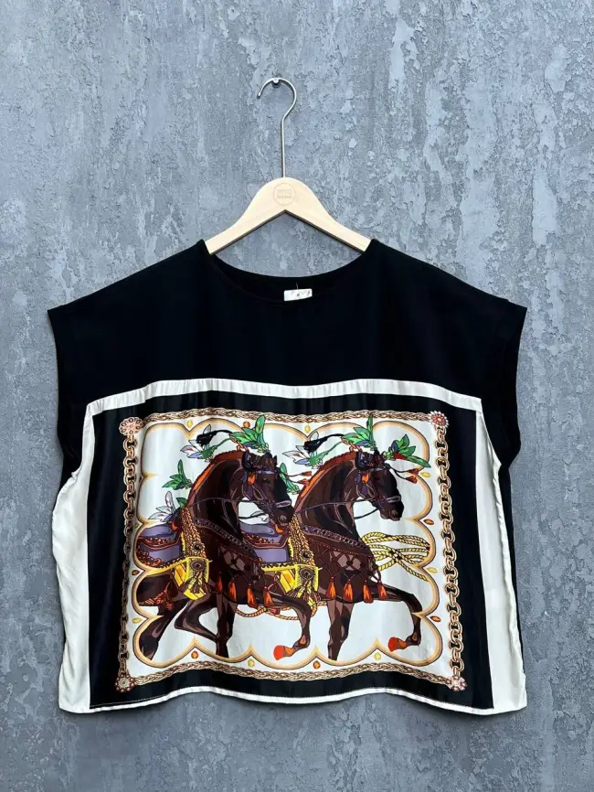 Блуза Италия 8860 Размер 50-58 фото 26