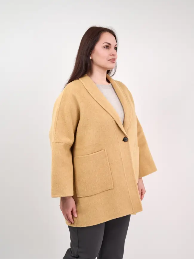 Пальто 809 Размер 54-58 фото 5