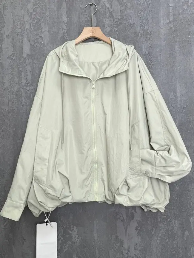 Ветровка облегченная с капюшоном 25185 фото 39