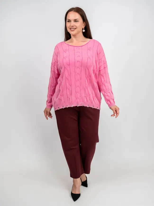 Брюки 33494 ЭттоПлюс размеры 52- 58 фото 46