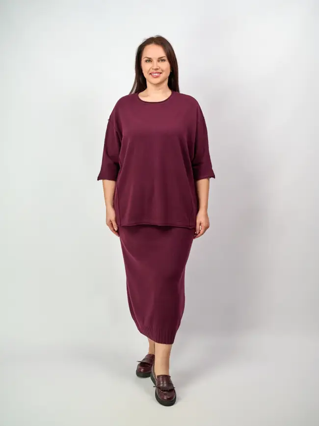 Юбка ЭттоПлюс 665 Размер 50-58 фото 81