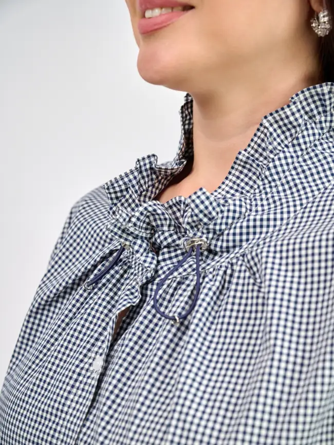 Блуза 52407 размеры 50- 62 фото 3