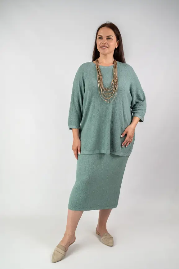 Юбка облегченная ЭттоПлюс 1026-1 фото 42