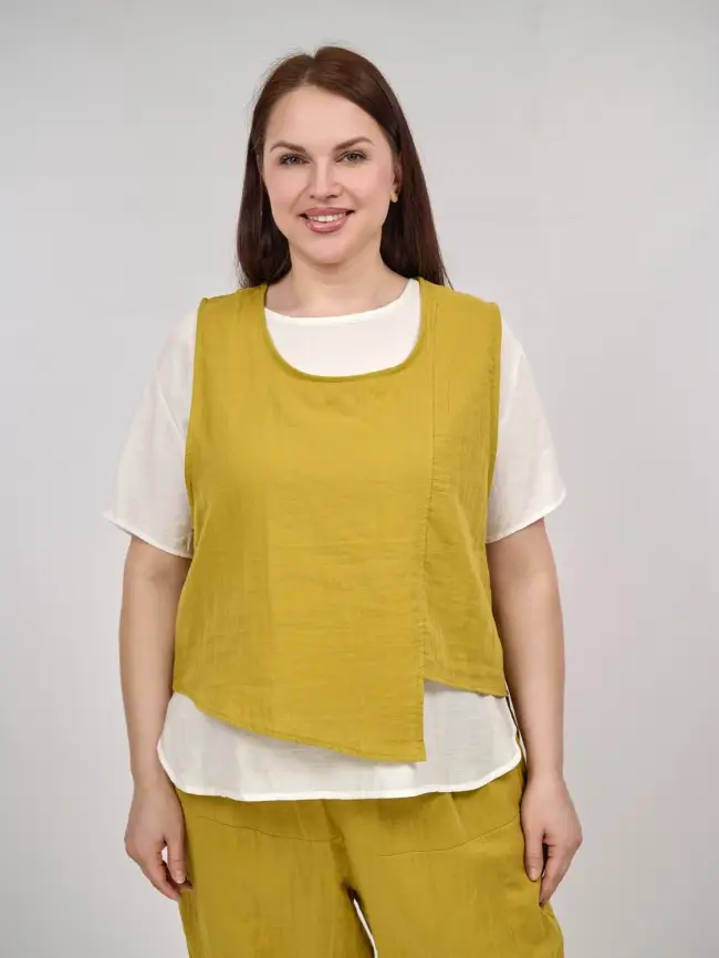 Костюм тройка 1832 Размер 50-56 фото 27