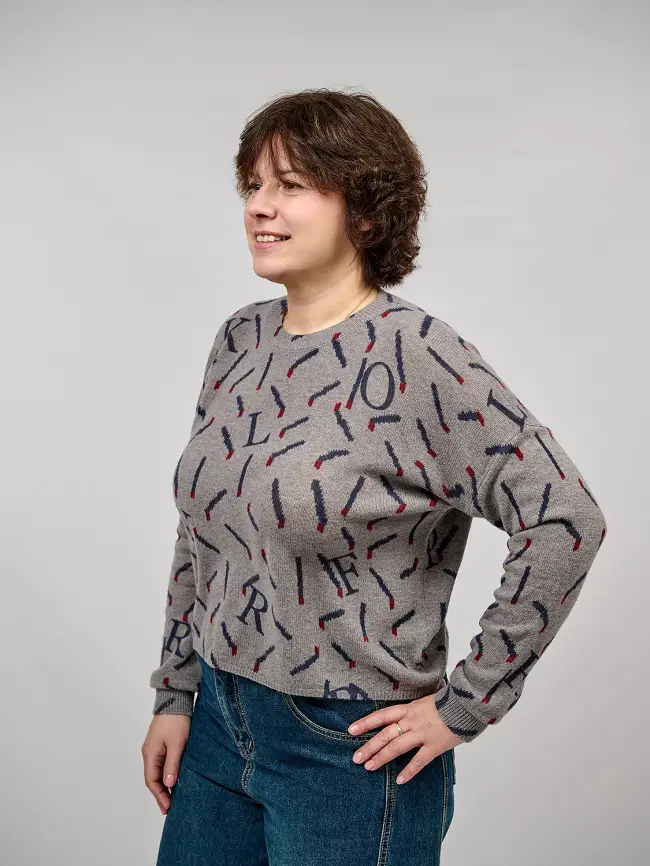 Джемпер 88099 Размер 46-50 фото 3