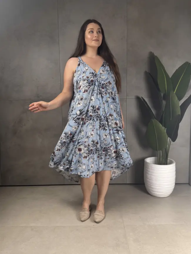 Сарафан летний ЭттоПлюс 031-1 размер 52- 58 фото 1