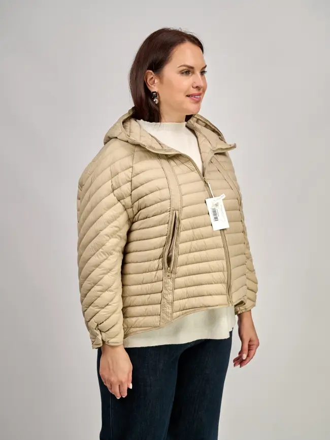 Куртка пуховая легкая 8184 Размер 48-58 фото 51