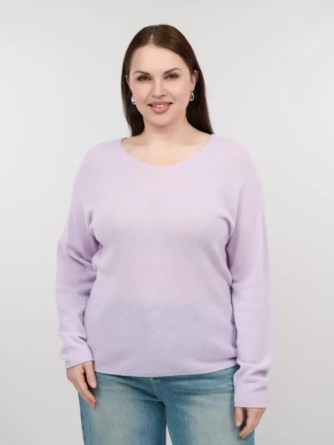 Джемпер шерсть,кашемир 25678 Размер 48-56 фото 38