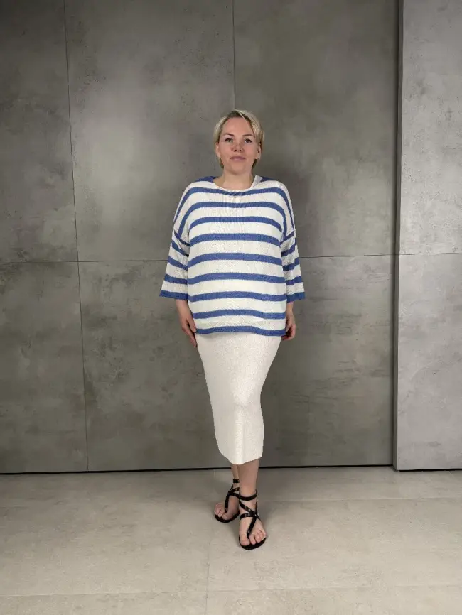 Юбка облегченная ЭттоПлюс 1026-1 фото 96