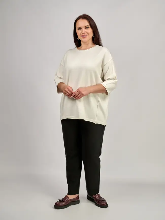 Джемпер ЭттоПлюс 1002 Размер 50-58 фото 11