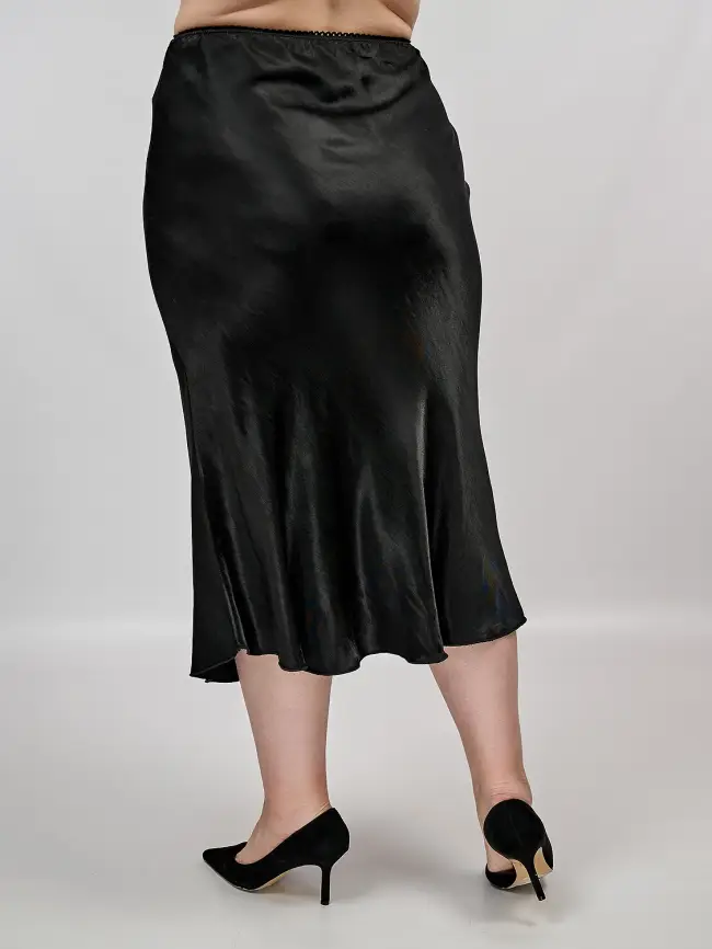 Юбка атлас 9298-1 Размер 48-56 фото 17