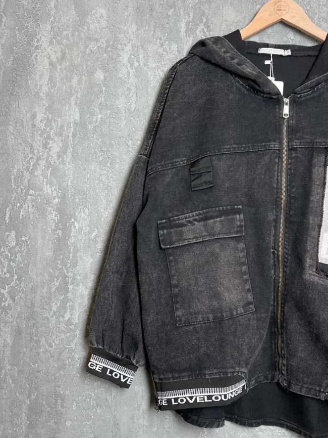 Куртка джинсовая 018 Размеры 48-58 фото 8