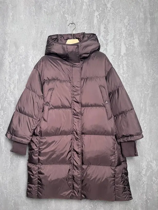 Пуховое пальто 83067 Размер 54-58 фото 1