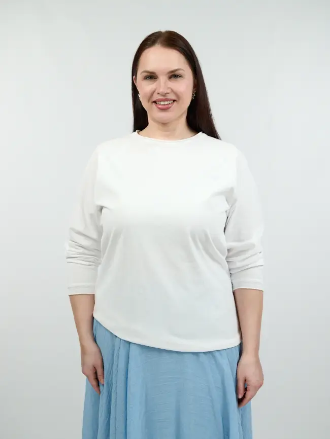 Лонгслив Сердце 2566 Размер 50-58 фото 1