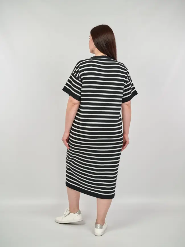 Трикотажное платье 7569 Размер 50-58 фото 8