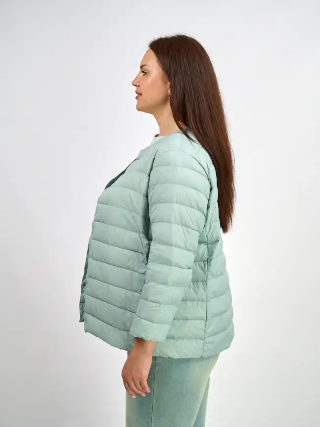 Легкая пуховая куртка 8802 фото 68