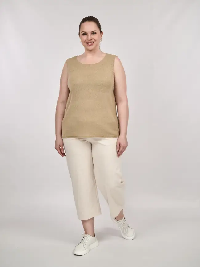 Топ трикотажный облегченный ЭттоПлюс 25108 Размер 50-60 фото 119