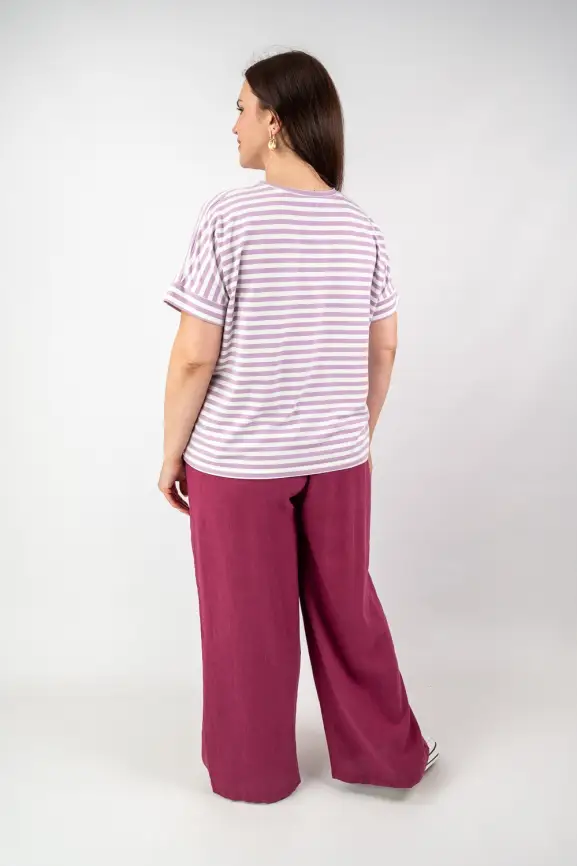 Футболка в полоску ЭттоПлюс 010-1 фото 34