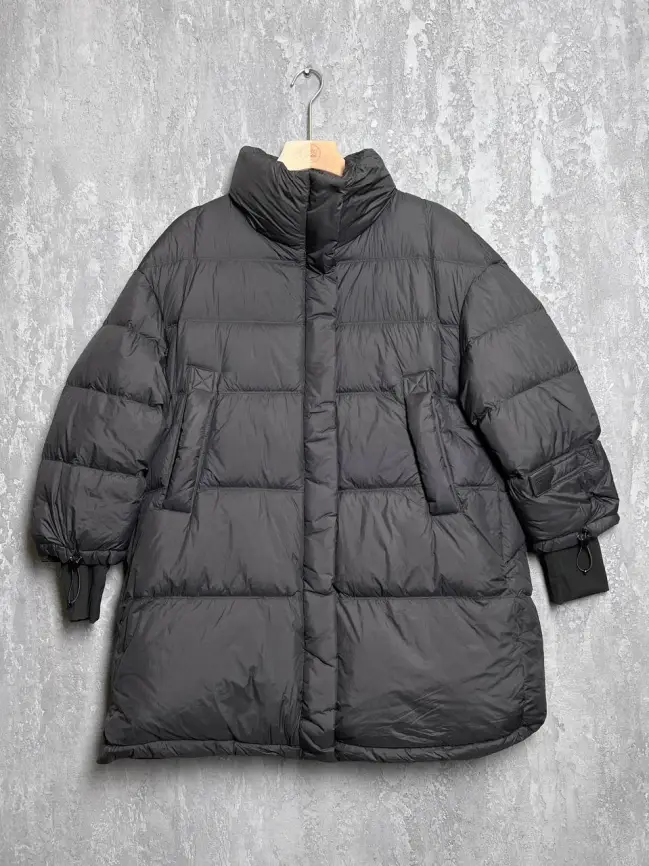 Полупальто пуховое 873 Размер 48-54 фото 17