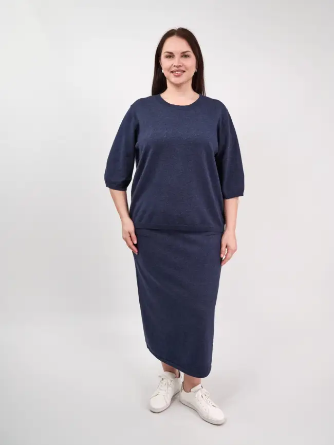 Юбка 25413 ЭттоПлюс Размер 50-58 фото 17