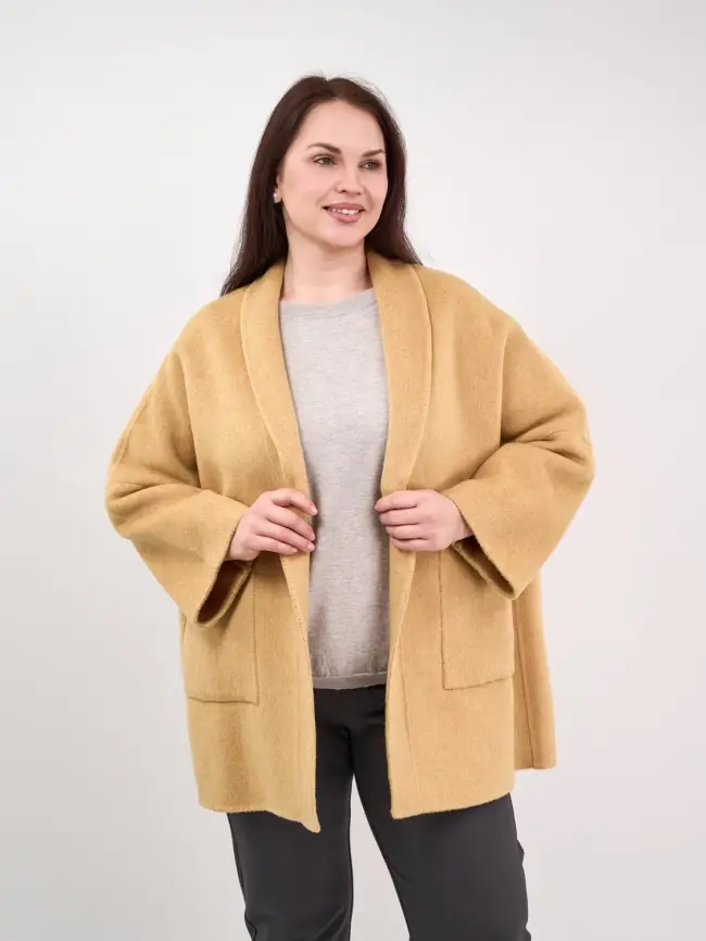 Пальто 809 Размер 54-58 фото 3