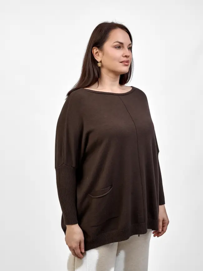 Джемпер 1444 Италия Размер 50-58 фото 76