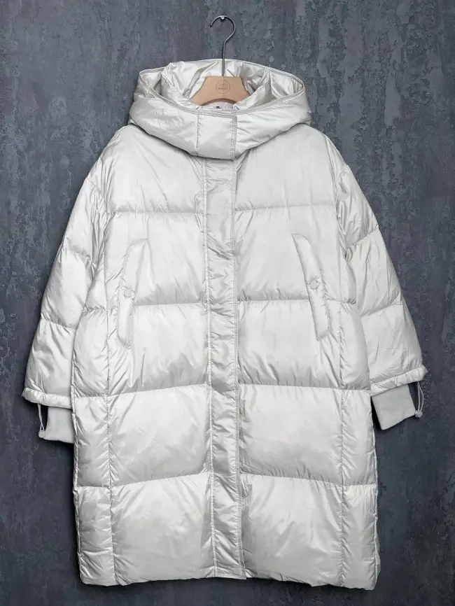 Пуховое пальто 83067 Размер 54-58 фото 5
