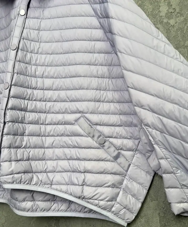Куртка пух легкая короткая с заклепками 8183 Размер 48-58 фото 81