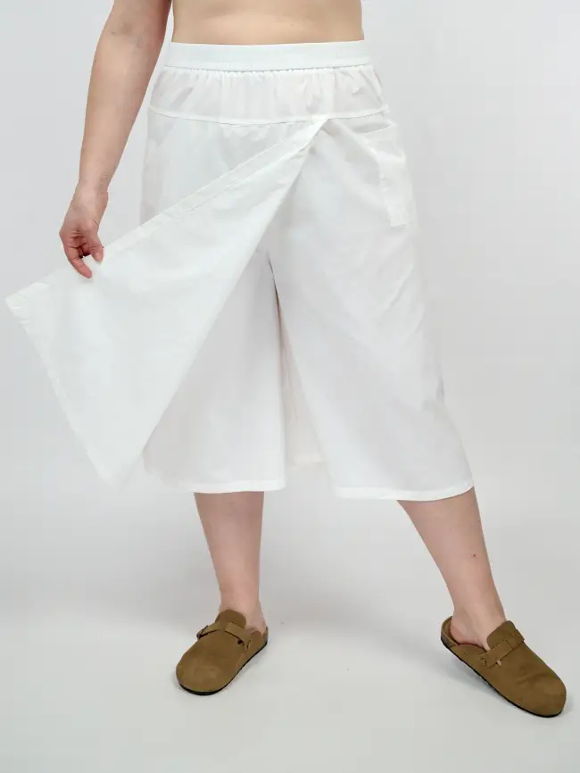 Юбка брюки 1131 размеры 48- 58 фото 10