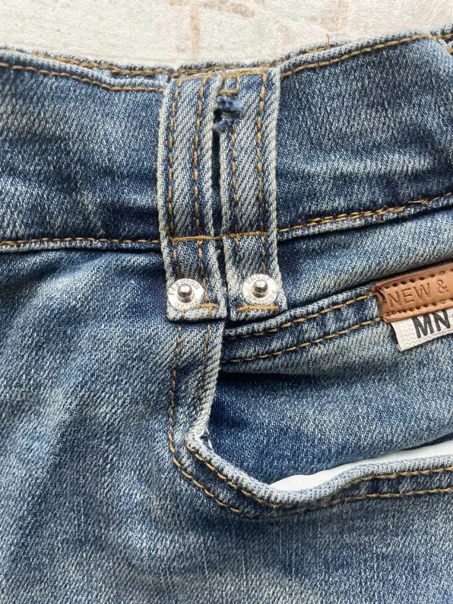 Юбка 36090 (джинса, 3XL) Уценка фото 3