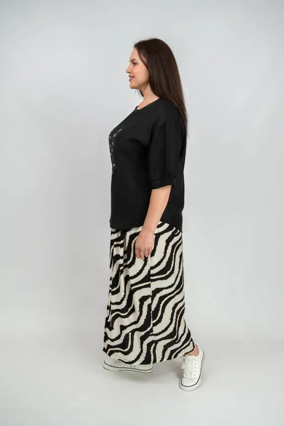 Юбка ЭттоПлюс 0023 Размеры 48-60 фото 4