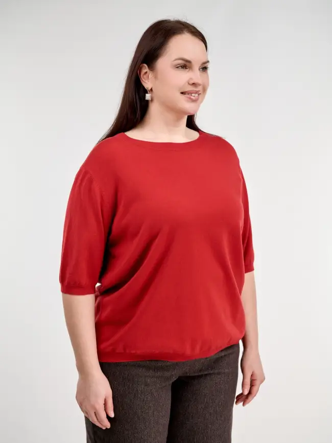 Джемпер 77643 ЭттоПлюс Размер 50-58 фото 59