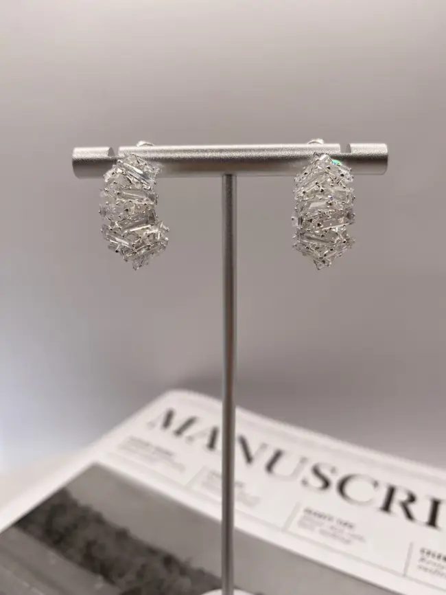 Серьги Льдинки Б0072 фото 3