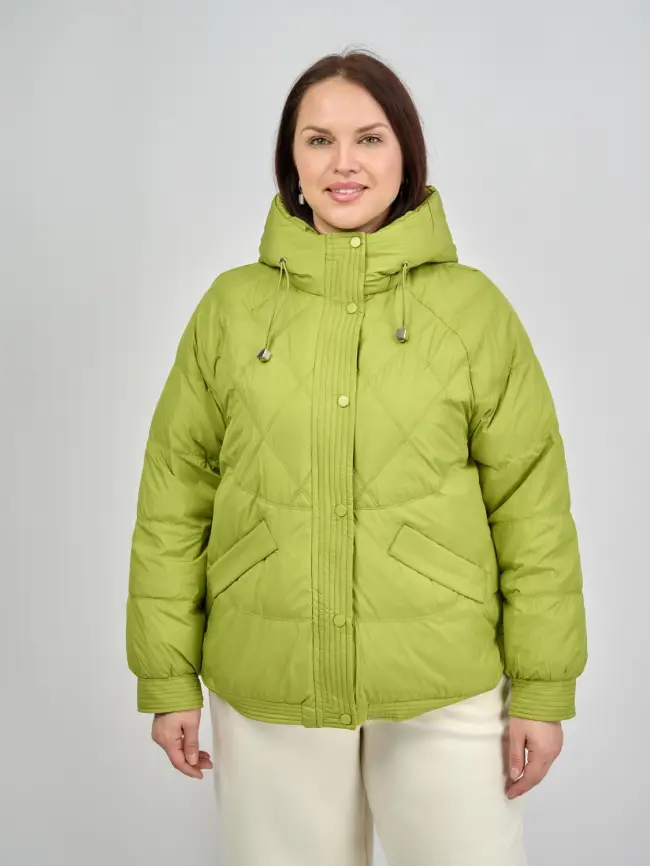 Пуховая куртка ЭттоПлюс 2553 Размер 48-52 фото 1