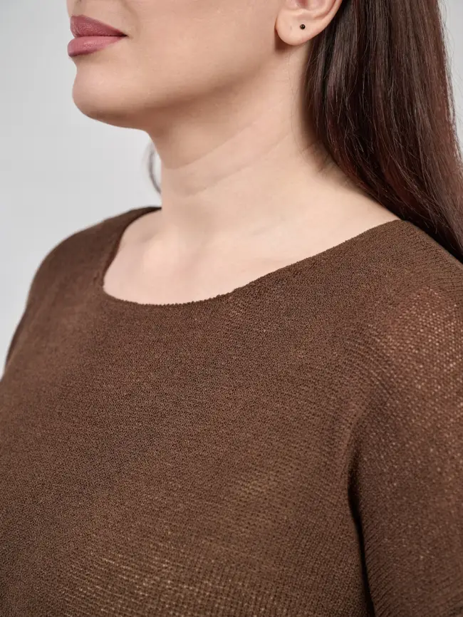 Джемпер облегченный ЭттоПлюс 25107-1 Размер 50-58. фото 115