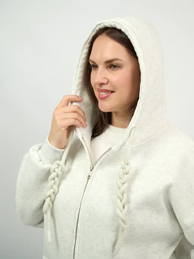 Худи зип утепленное оверсайз размер 50-58 506 фото 159