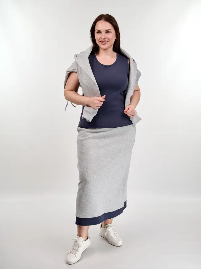 Костюм тройка 0093 Размеры 54-58 фото 9