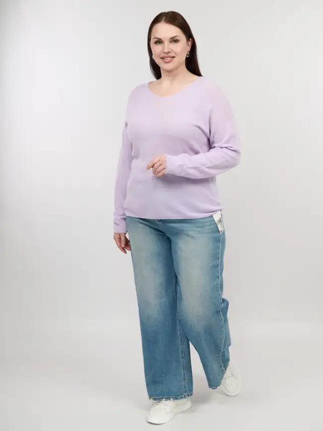 Джемпер шерсть,кашемир 25678 Размер 48-56 фото 45