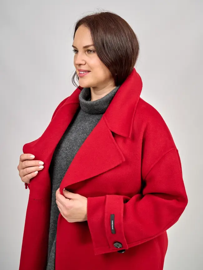 Пальто 0719 ЭттоПлюс Размер 50-58 фото 17