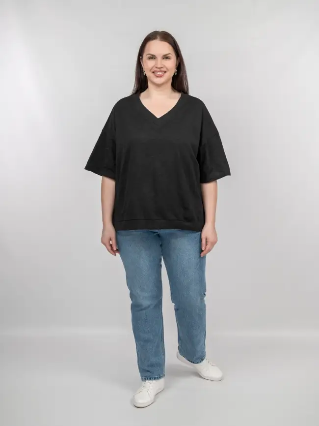 Джинсы 25266 ЭттоПлюс Размер 50-56 фото 22