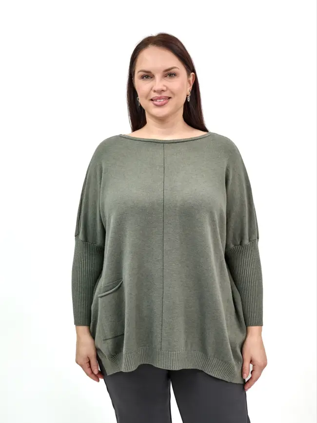 Джемпер 1444 Италия Размер 50-58 фото 2