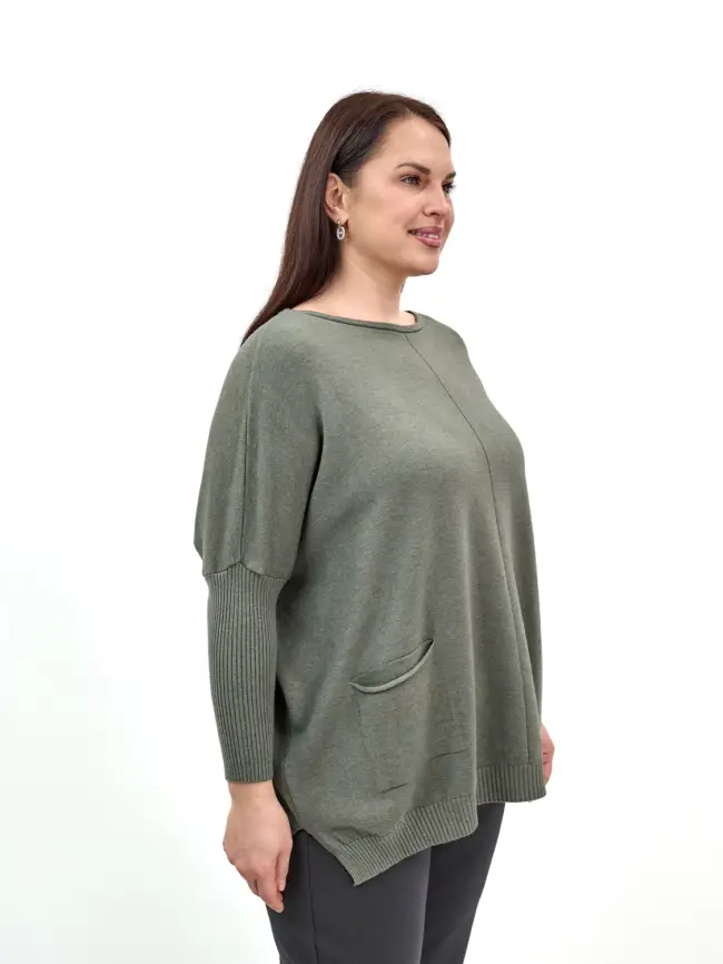 Джемпер 1444 Италия Размер 50-58 фото 147