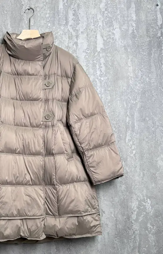 Полупальто пуховое 202416 Размер 50-56 фото 3