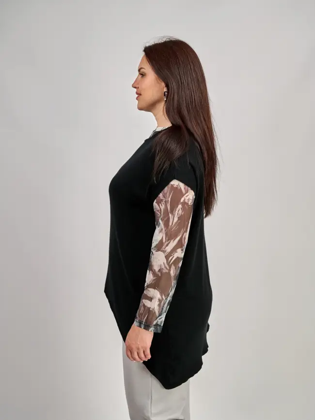 Жилет асимметрия 24339 фото 3