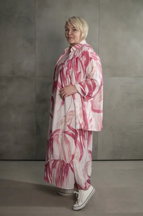 Сарафан ЭттоПлюс 0024 размеры 52- 58 фото 48