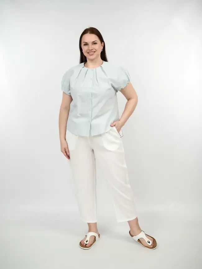 Блуза 9511 размер 52- 56 фото 3